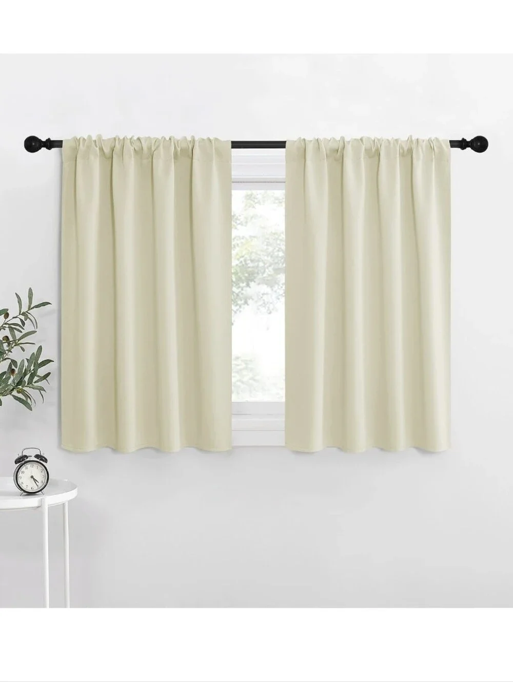 NICETOWN RV Blackout Curtains for Camper Windows, Beige, 29